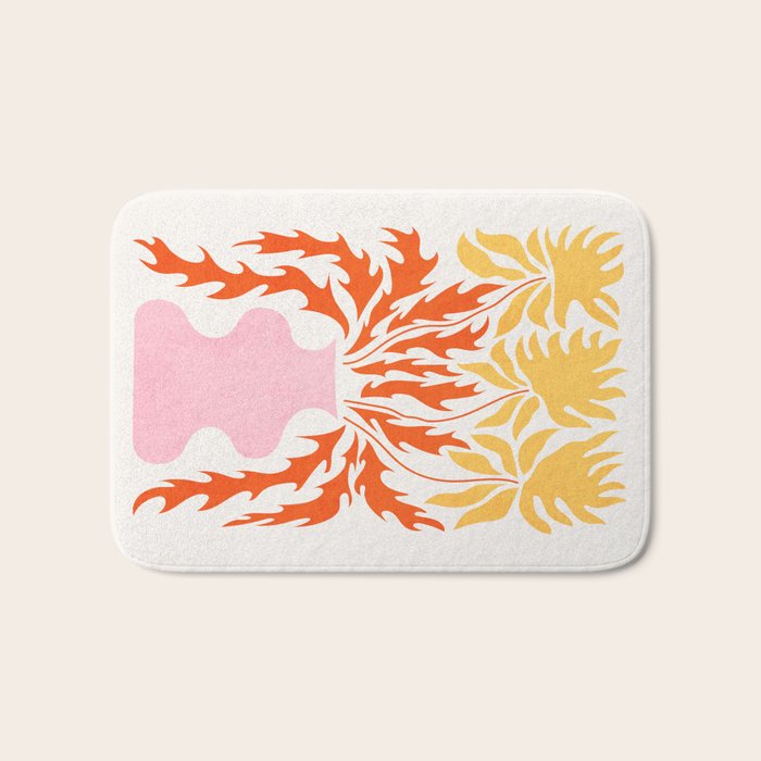 Amsterdam: Flower Market 03 | Botanica Edition Bath Mat Gallery Image 1