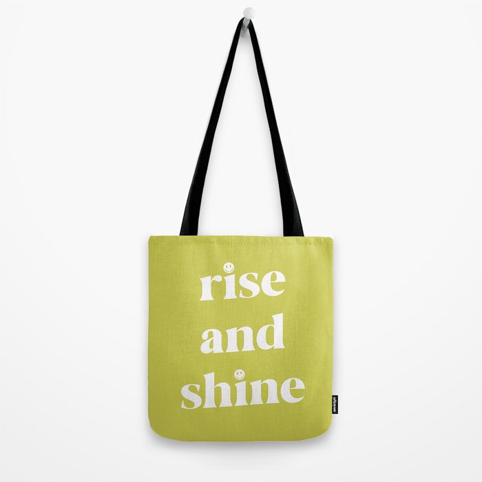 Rise And Shine Lime Tote Bag Gallery Image 2