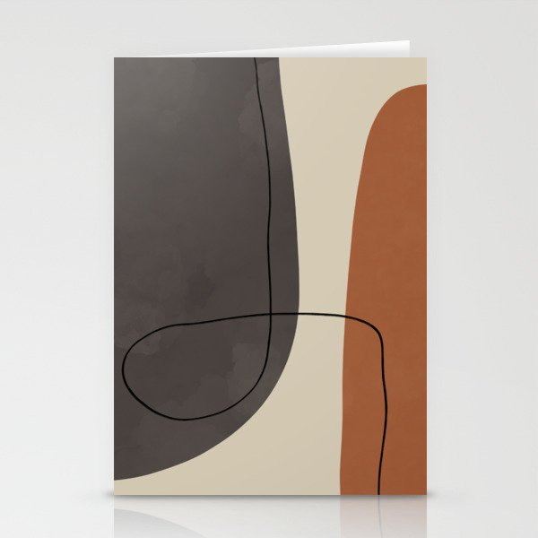 Modern Abstract Shapes #2 Stationery Card Gallery Image 2