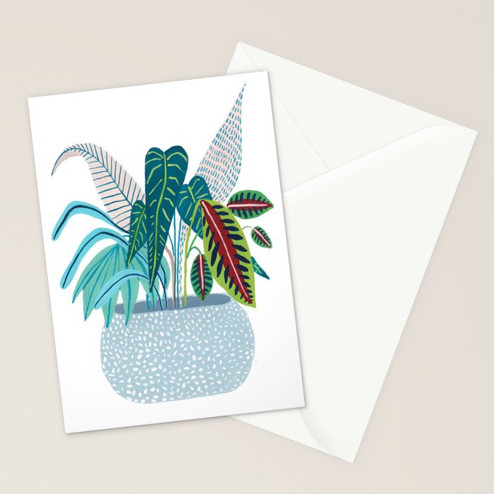 Jungle in a Pot Stationery Card Gallery Image 2