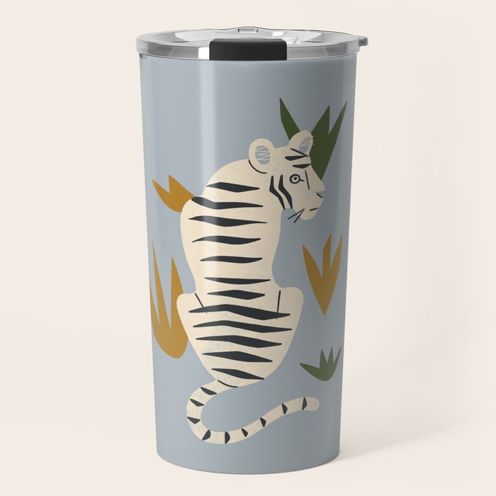 White Tiger Travel Mug Gallery Image 1