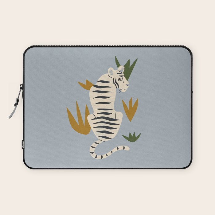 White Tiger Laptop Sleeve Gallery Image 1