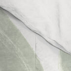 Sage green flow lines Comforter Gallery Image 4