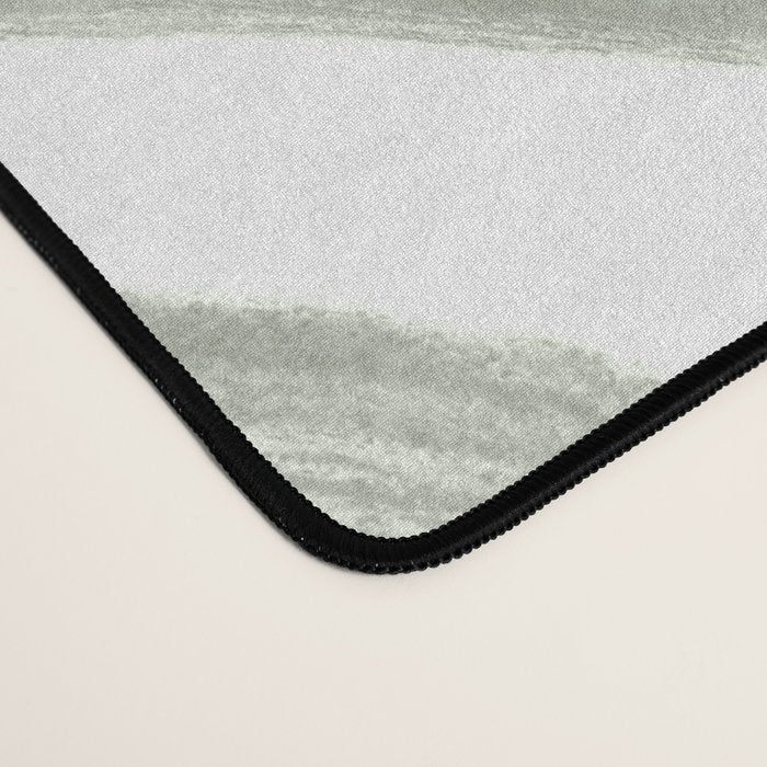 Sage green flow lines Desk Mat Gallery Image 4
