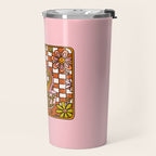 Livin' Life Half Full Travel Mug Gallery Image 2