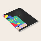 Memphis pattern 90 - 80s / 90s Retro Notebook Gallery Image 2