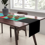 Memphis pattern 90 - 80s / 90s Retro Table Runner Gallery Image 2