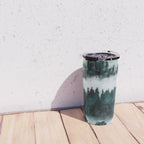 Foggy Forest Fun - Turquoise Mountains Travel Mug Gallery Image 4