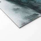 Foggy Forest Fun - Turquoise Mountains Welcome Mat Gallery Image 2