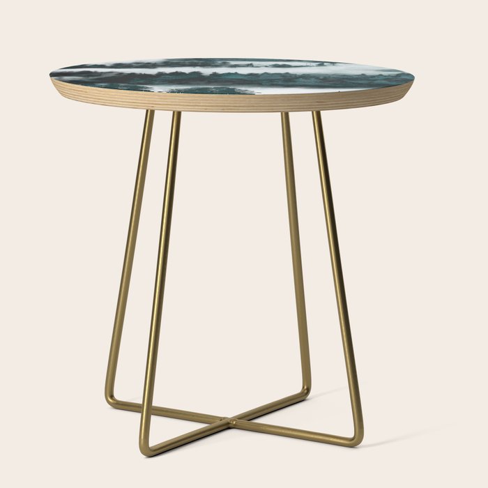 Foggy Forest Fun - Turquoise Mountains Side Table Gallery Image 1
