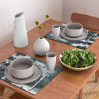 Foggy Forest Fun - Turquoise Mountains Placemat Gallery Image 2