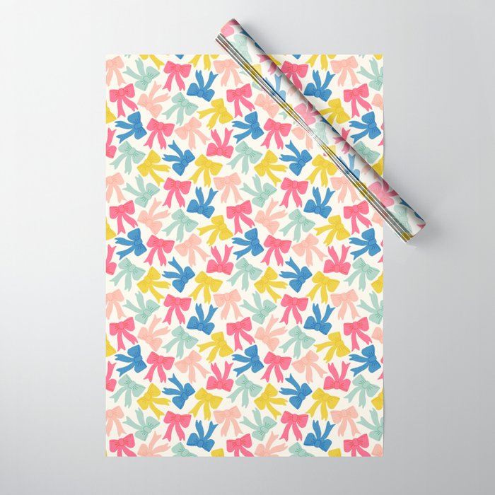 Cheery Bows Wrapping Paper Gallery Image 1