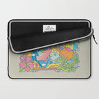 Paradise Visions | Tropical Neon Ocean Escape Laptop Sleeve Gallery Image 2