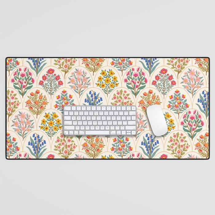 Heritage Garden - Light Spring Desk Mat Gallery Image 1