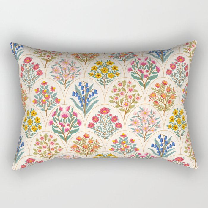 Heritage Garden - Light Spring Rectangular Pillow Gallery Image 1