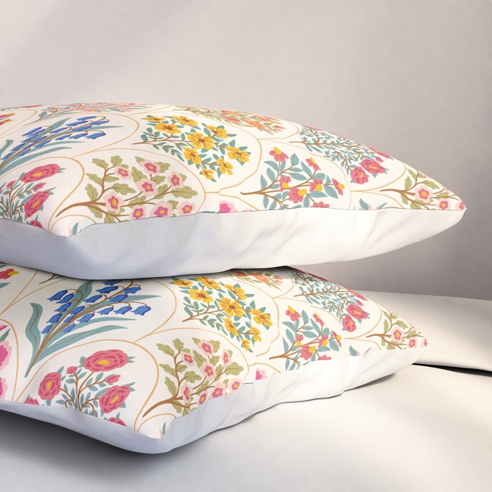 Heritage Garden - Light Spring Pillow Sham Gallery Image 3