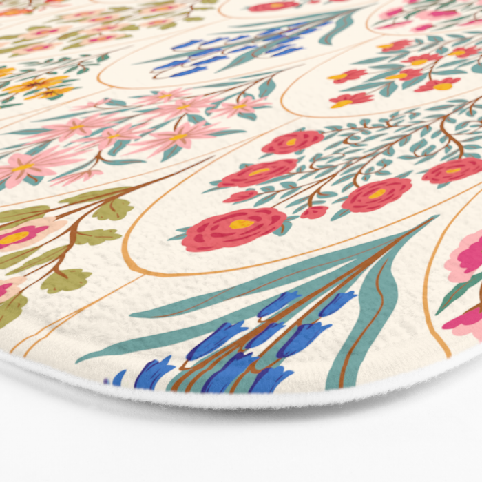 Heritage Garden - Light Spring Bath Mat Gallery Image 3