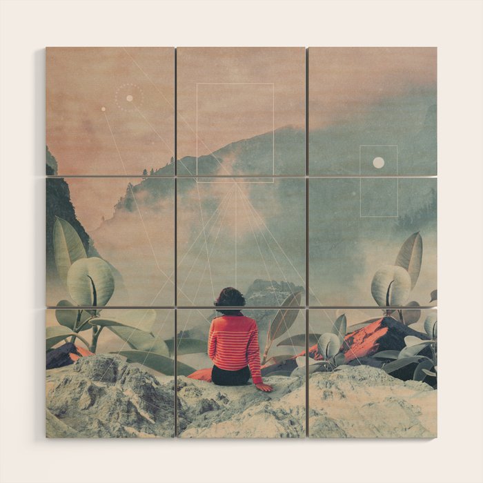 Lost in the 17th Dimension Wood Wall Art Gallery Image 1