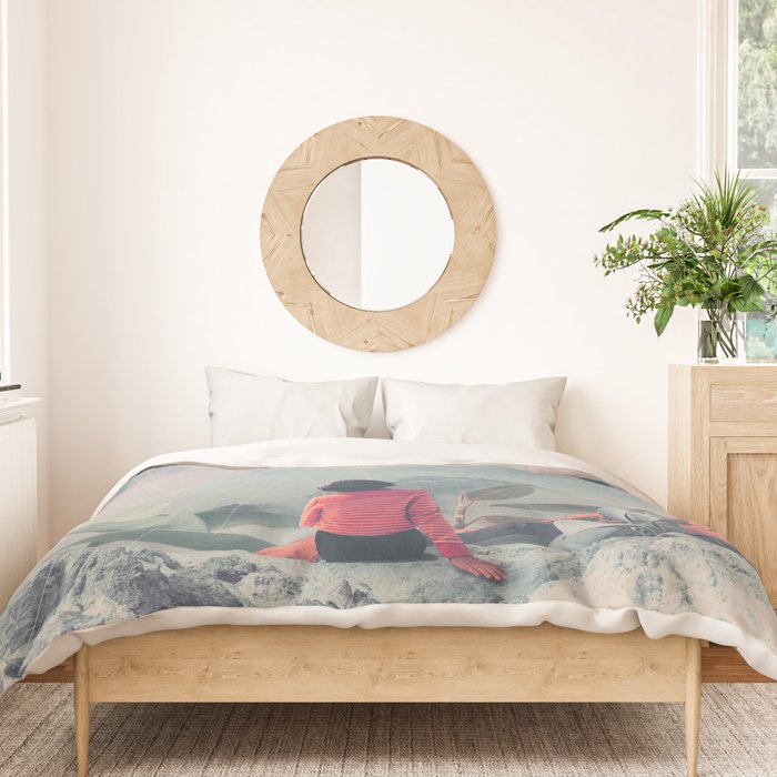 Lost in the 17th Dimension Duvet Cover Gallery Image 3