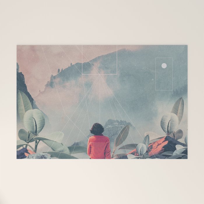 Lost in the 17th Dimension Welcome Mat Gallery Image 1