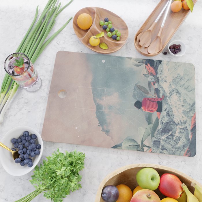 Lost in the 17th Dimension Cutting Board Gallery Image 2