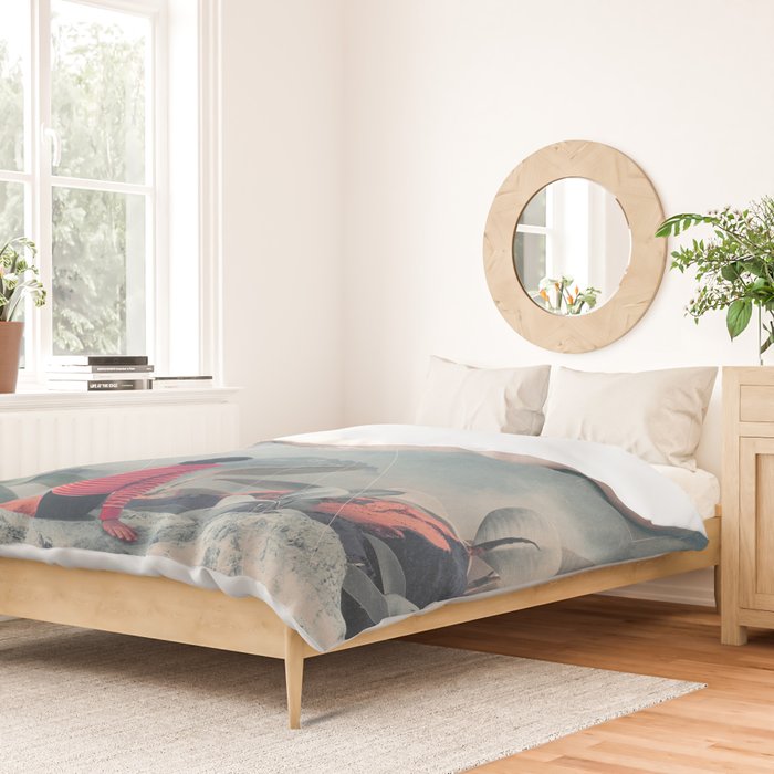 Lost in the 17th Dimension Duvet Cover Gallery Image 2