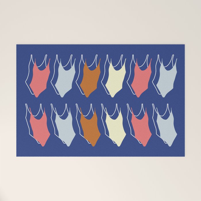 Bathing Suits Welcome Mat