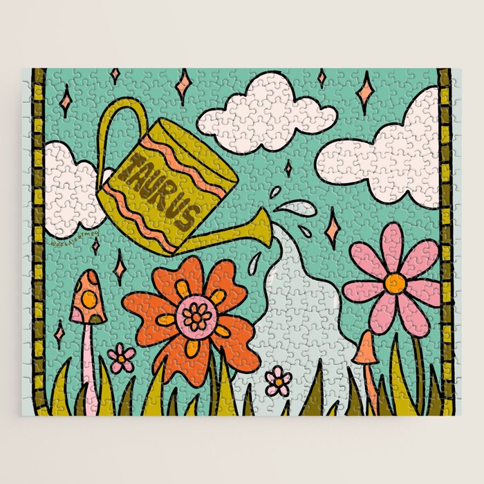 Taurus Garden Jigsaw Puzzle Gallery Image 1