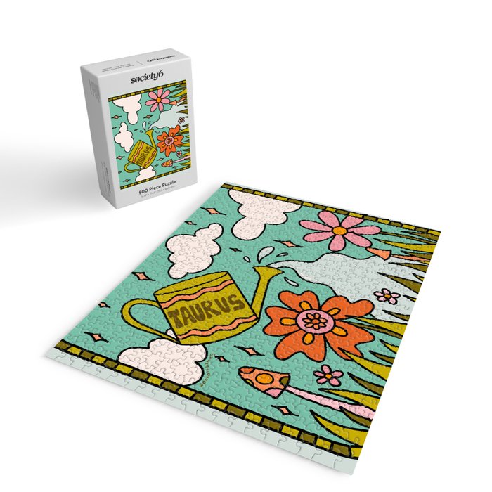 Taurus Garden Jigsaw Puzzle Gallery Image 2