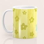 Sweet Strawberry Plant Friends in Yellow & Pink Coffee Mug Gallery Image 3