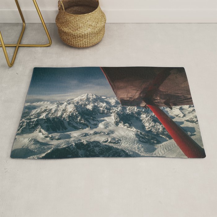 Flying Around Denali Rug Gallery Image 1