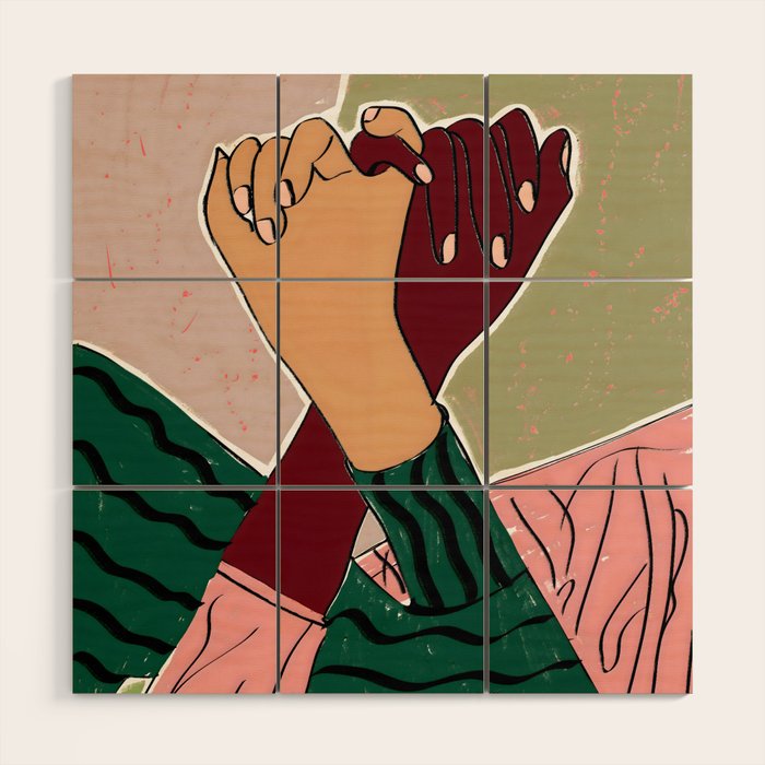 Pinky Promise And I Will Keep It Wood Wall Art Gallery Image 1