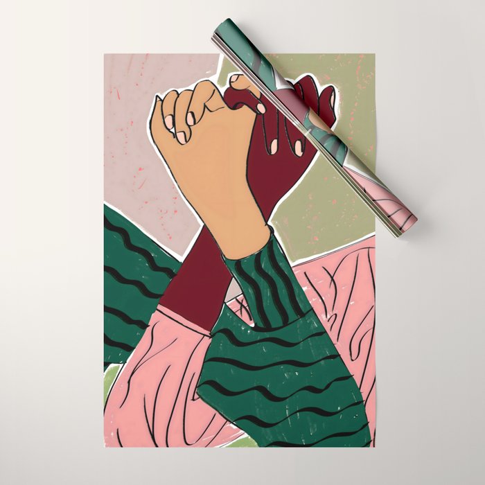 Pinky Promise And I Will Keep It Wrapping Paper Gallery Image 1