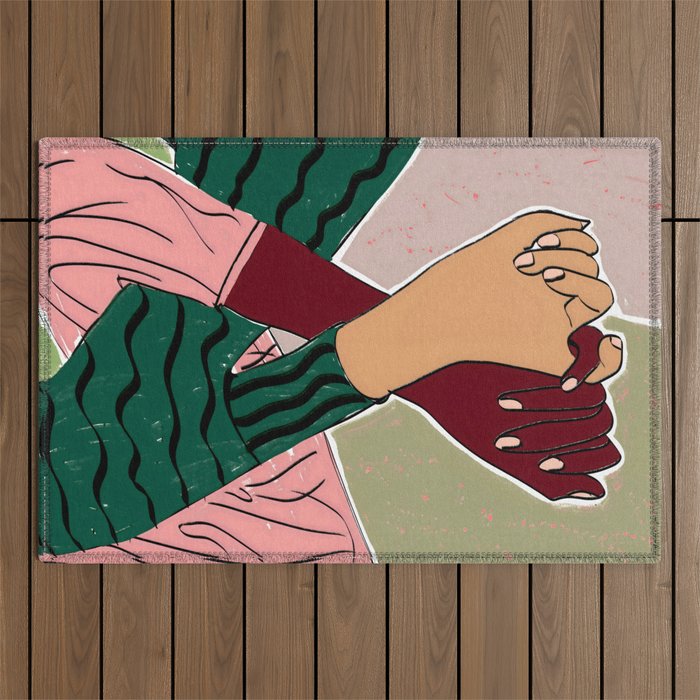 Pinky Promise And I Will Keep It Outdoor Rug Gallery Image 1