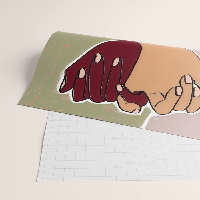 Pinky Promise And I Will Keep It Wrapping Paper Gallery Image 2