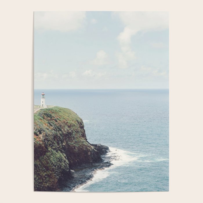 Kilauea Lighthouse - Hawaii Ocean Landscape Photography Poster Gallery Image 4