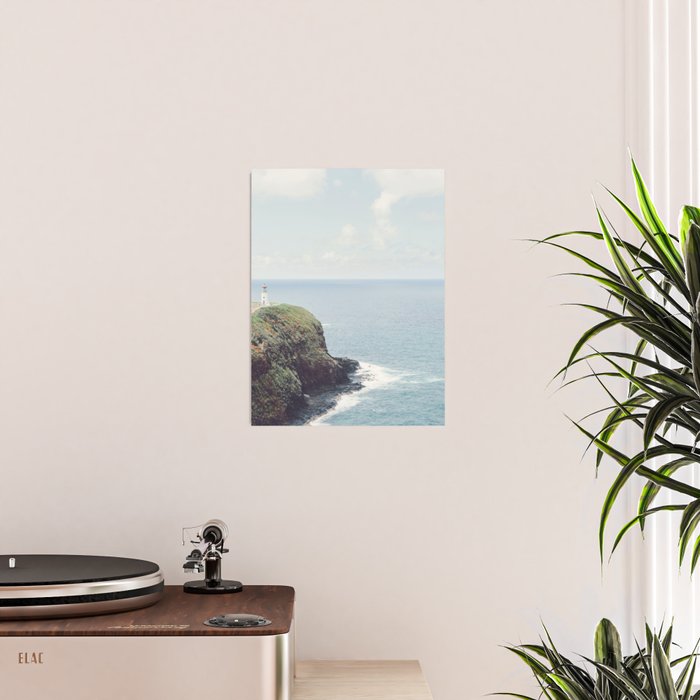 Kilauea Lighthouse - Hawaii Ocean Landscape Photography Poster Gallery Image 2