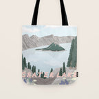 Crater Lake National Park, Oregon Tote Bag Gallery Image 1