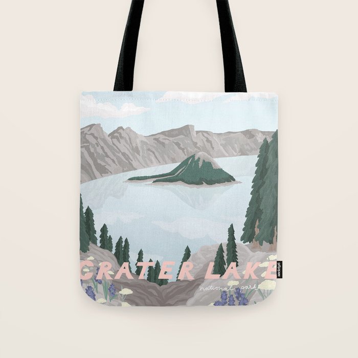 Crater Lake National Park, Oregon Tote Bag Gallery Image 1