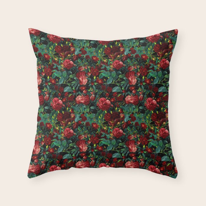 Rose Garden Throw Pillow Gallery Image 1