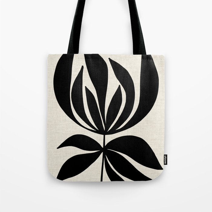 Unique Tulip Tote Bag Gallery Image 1