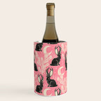 Jackalope - pink and black Wine Chiller Gallery Image 3