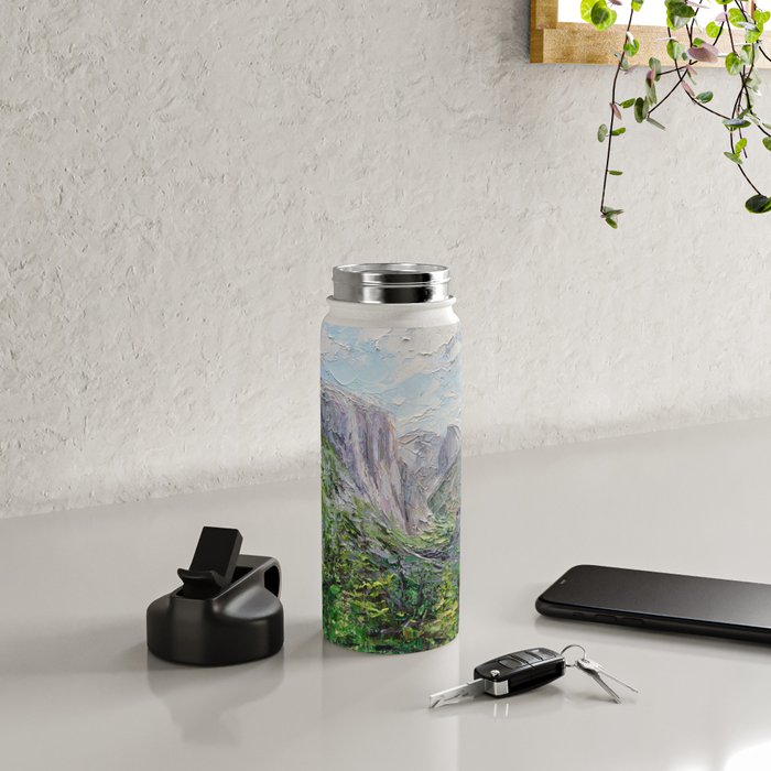 Inspiration Point, Yosemite Water Bottle Gallery Image 4