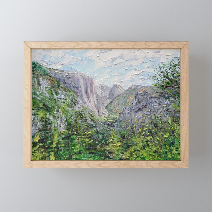 Inspiration Point, Yosemite Mini Art Print Gallery Image 1