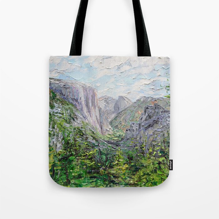 Inspiration Point, Yosemite Tote Bag Gallery Image 1