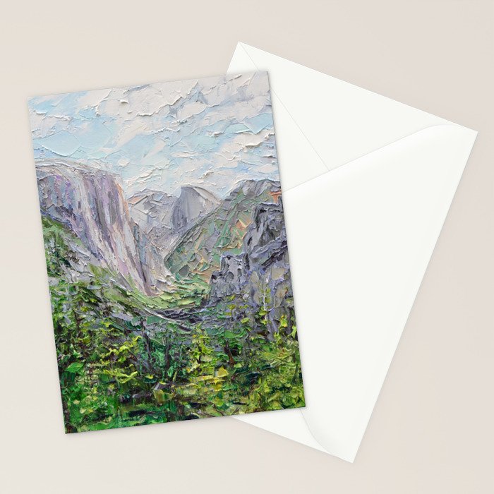 Inspiration Point, Yosemite Stationery Card Gallery Image 2