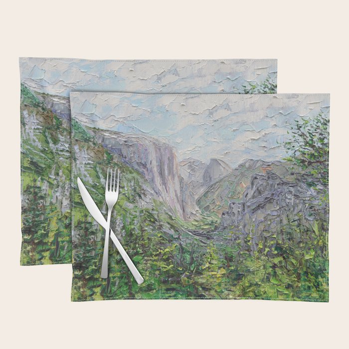 Inspiration Point, Yosemite Placemat Gallery Image 1