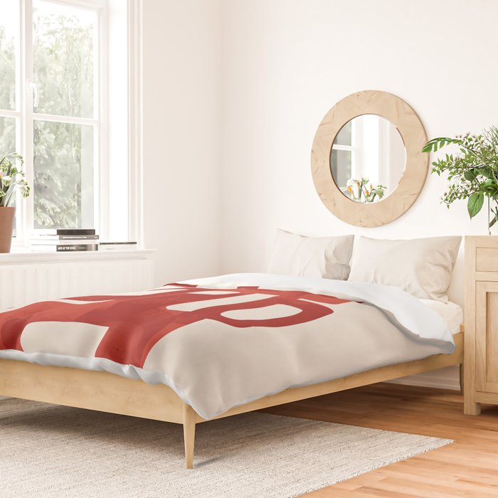 Modern Abstract Shapes 47 Duvet Cover Gallery Image 2