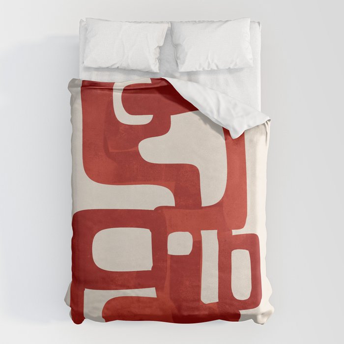 Modern Abstract Shapes 47 Duvet Cover Gallery Image 1