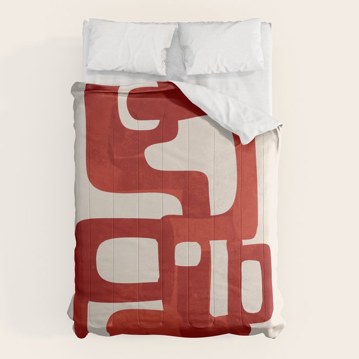 Modern Abstract Shapes 47 Comforter Gallery Image 6